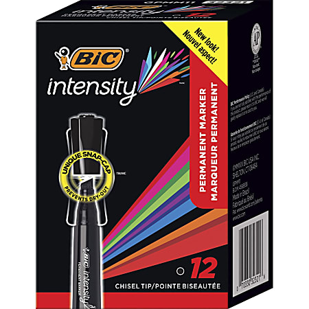 Intensity Fine Tip Permanent Marker by BIC® BICGPMAP12ASST
