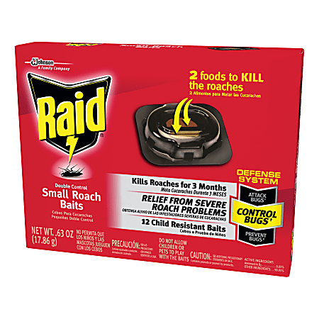 Roach store gel raid