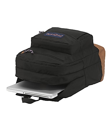 Jansport black bookbag sales