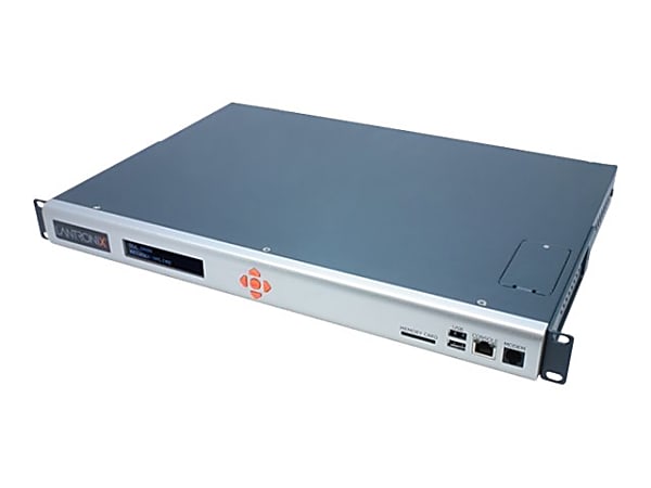 Lantronix SLC 8000 - Console server - 48 ports - GigE, RS-232 - DC power - 1U - rack-mountable