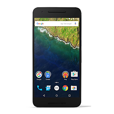 Huawei Nexus 6P Cell Phone, Aluminum, PHN300060