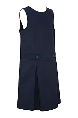Royal Park Girls Uniform, Drop-Waist Jumper, Size 18, Navy