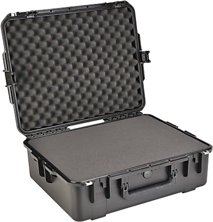 SKB Cases iSeries Protective Case With Cubed Foam, 22" x 17" x 7-7/8", Black