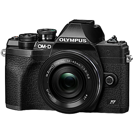 Olympus OM D E M10 Mark IV 20.3 Megapixel Mirrorless Camera with
