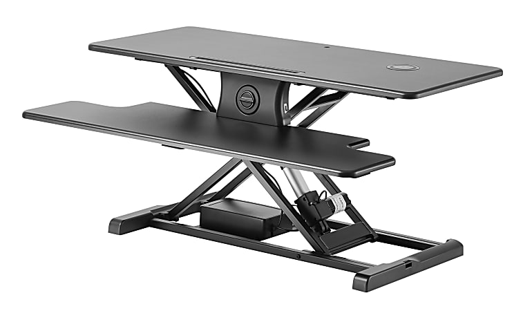 Bostitch® Standing Desk Riser, 19"H x 37-7/16"W x 15-3/4"D, Black