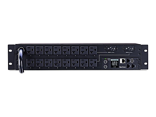 CyberPower Monitored Series PDU31003 - Power distribution unit (rack-mountable) - AC 100-120 V - 1-phase - PDU31003