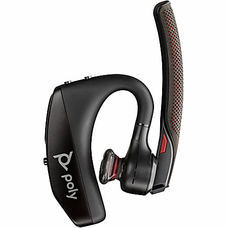 Poly Voyager 5200 UC USB A Bluetooth Headset BT700 Adapter Google Assistant Siri Mono Wireless Bluetooth 98.4 ft 32 Ohm 100 Hz 20 kHz Over the ear Earbud Monaural In ear 7.12 ft Cable ODP Business Sol...