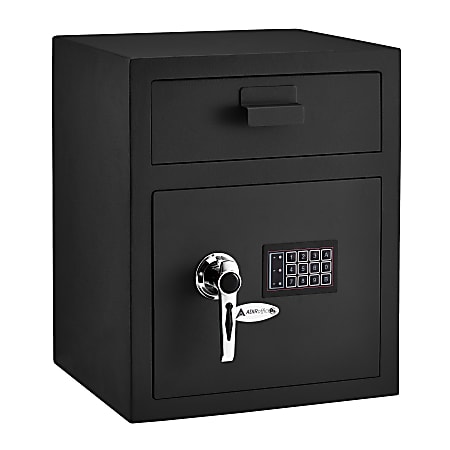 1.1 cu. ft. Steel Digital Depository Safe with Digital keypad, Black 1.1 cu. ft. Steel Digital Depository Safe with Digital keypad, Black