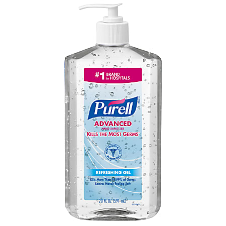 PURELL Advanced Hand Sanitizer Refreshing Gel for Workplaces Clean