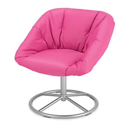Papasan Chair, 30 3/4"H x 28"W x 26"D, Pink