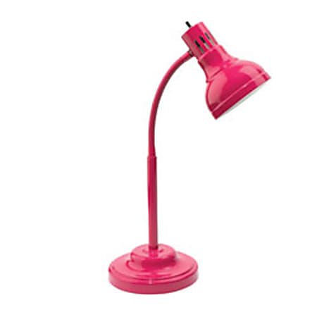 Realspace® Table Task Lamp, Pink