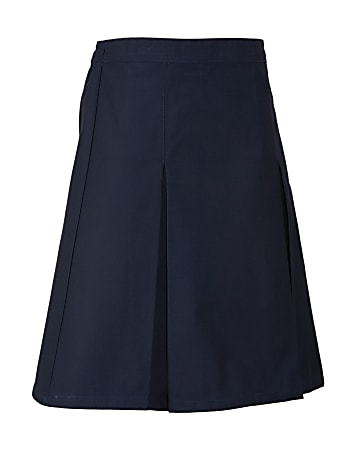 Royal Park Girls Uniform, Kick-Pleat Skirt, Size 16, Navy