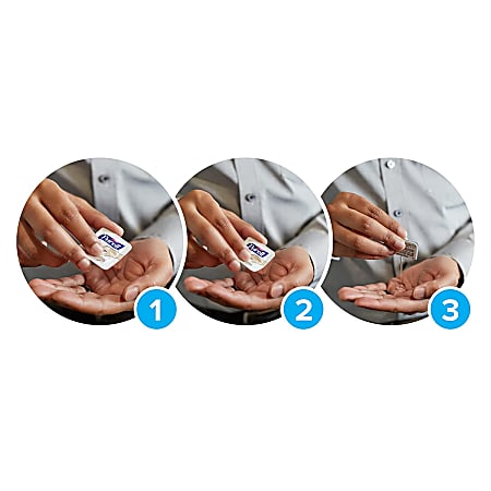 Purell Singles Advanced Hand Sanitizer Individual Single Use Packets 1.2 mL Case Of 2000 Packets ODP Business Solutions