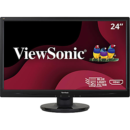 ViewSonic® VA2446MH-LED 24" FHD LED Monitor