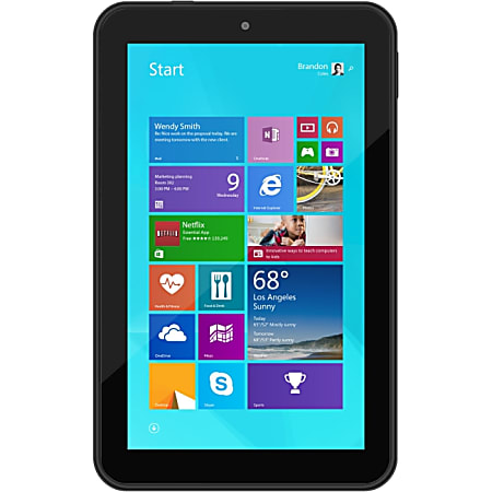 Trio TRIO PRO 8 16 GB Net-tablet PC - 8" - In-plane Switching (IPS) Technology - Intel Atom Z3735G 1.33 GHz - Black
