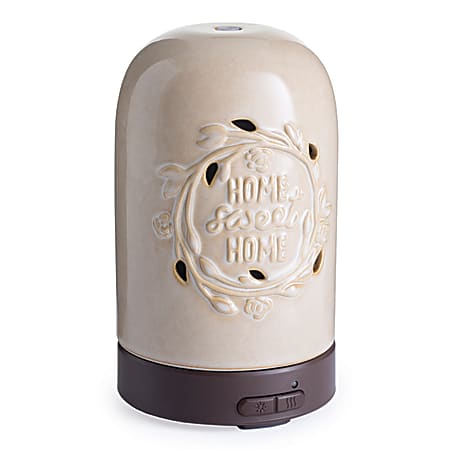 Airome Ultrasonic Essential Oil Diffuser, 6-1/4" x 3-3/4", Home Sweet Home