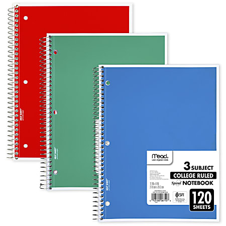 Amazon.co.jp: Mead Wireboundメモ帳、大学ルールド、3 x 5