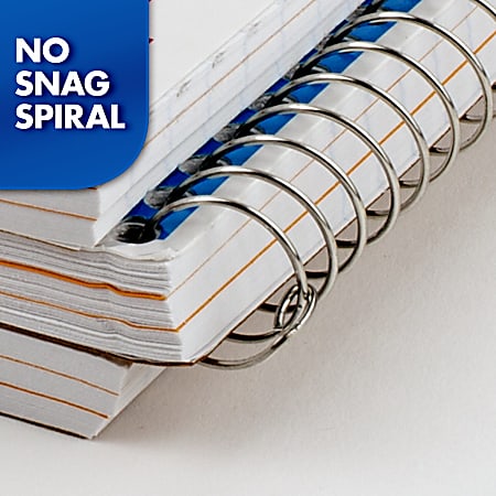 1 pc Journal Comp Lined Wide Ruled 3 Subject Spiral 120 Sheets Spiral Notebooks 