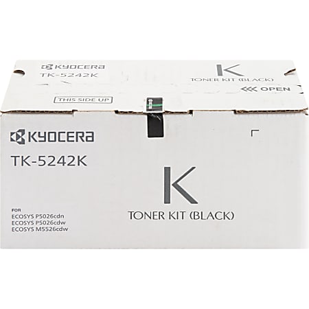 Kyocera® TK-5242K Black Toner Cartridge