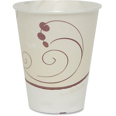 Solo Cozy Touch Hot/Cold Insulated Cups - 60 - 10 fl oz - 1500 / Carton - Beige - Foam - Hot Drink, Cold Drink, Beverage
