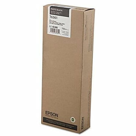 Epson UltraChrome HDR Photo Black Ink Cartridge - Inkjet - Photo Black