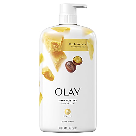 Olay Ultra Moisture Body Wash With Shea Butter, 30 Oz