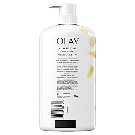 Olay Ultra Moisture Body Wash With Shea Butter, 30 Oz