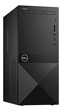 Dell™ Vostro 3670 MT Desktop PC, 8th Gen Intel® Core™ i5, 8GB Memory, 256GB Solid State Drive, Windows® 10 Pro