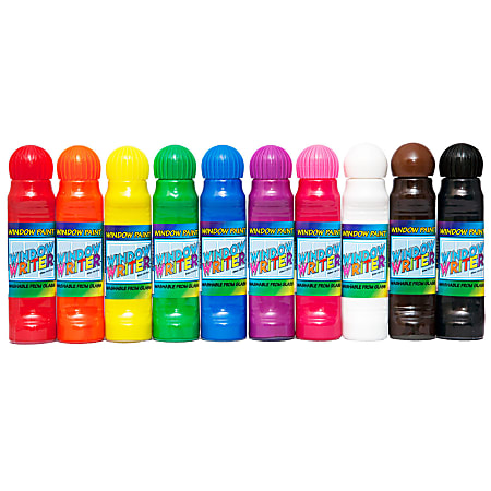 Crafty Dab Kids Paints - Set of 10 - Assorted Colors - Scented