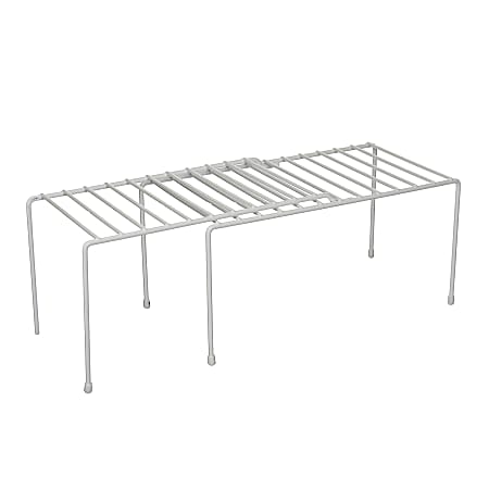 Better Houseware Expanding Steel Shelf, Small, White