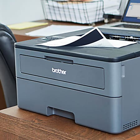 Brother HL L2350DW Wireless Laser Monochrome Printer - Office Depot
