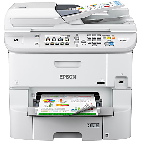Epson® WorkForce® Pro WF-6590 Inkjet All-In-One Color Printer