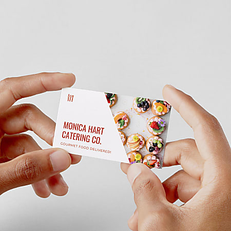 Same Day Business Cards 3 12 x 2 MatteGloss White Box Of 50