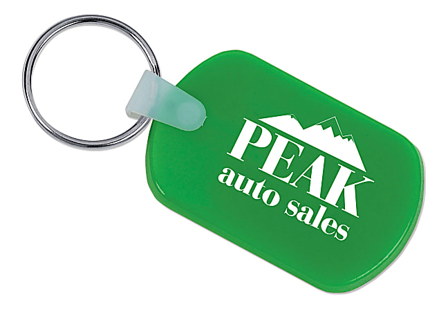 Rectangular Soft Key Tag