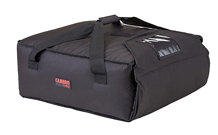 Cambro Standard Pizza GoBags, For 3 Boxes, Black,