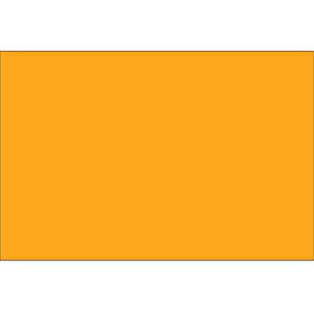Tape Logic® Write™On Inventory Labels, DL630H, Rectangle, 3" x 2", Fluorescent Orange, Roll Of 500