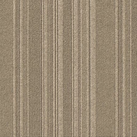 Foss Floors Couture Peel & Stick Carpet Tiles, 24" x 24", Taupe, Set Of 15 Tiles