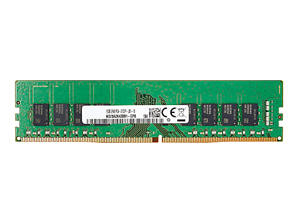HP 8GB DDR4 SDRAM Memory Module - For Desktop PC - 8 GB (1 x 8GB) - DDR4-3200/PC4-25600 DDR4 SDRAM - 3200 MHz - Unbuffered - 288-pin - DIMM - 1 Year Warranty