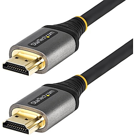 StarTech.com Premium Certified HDMI 2.0 Cable, 1.5'