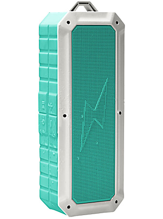 iJoy ARKK Rugged Waterproof Floating Wireless Speaker Teal