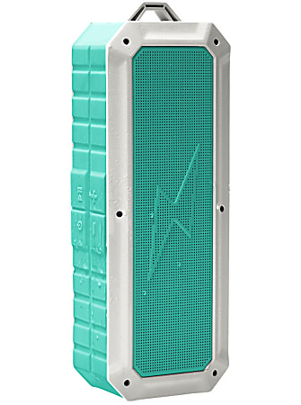 iJoy ARKK Rugged Waterproof Floating Wireless Speaker, Teal