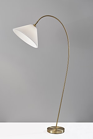 Polished Chrome Retro Dome Head Arching Floor Lamp 140cm Height 1 X Es E27 Lamp Bulb Required In Line On Off Foot Switch Uk Approved Arch Light - View #11