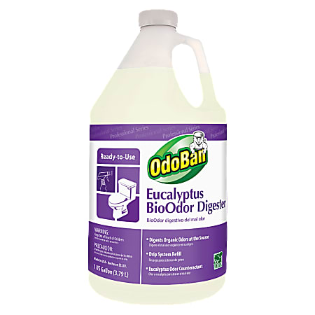 OdoBan® Eucalyptus BioOdor Digester Refill, Floral Scent, 128