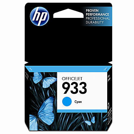 HP 933 Cyan Ink Cartridge, CN058AN