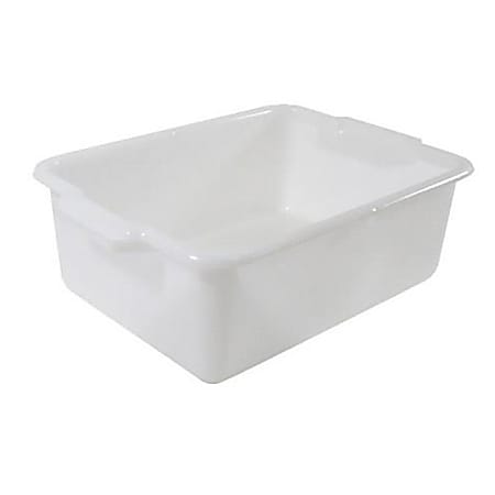 Vollrath Bus Tub, 20"H x 15"W x 5"D, White