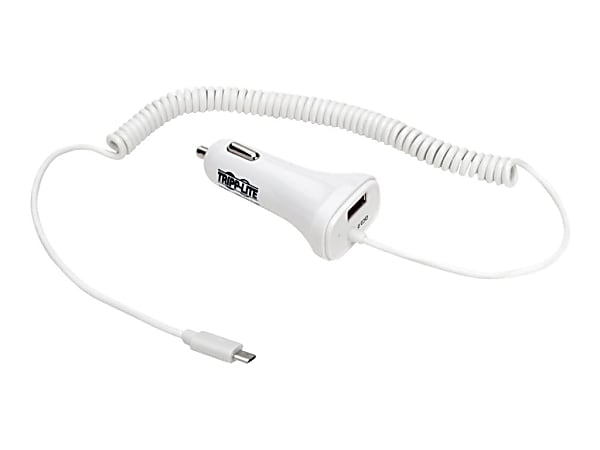 Tripp Lite Dual USB Car Charger for Tablets and Cell Phones with Quick Charge 2.0 Technology - Car power adapter - U280C02SM6