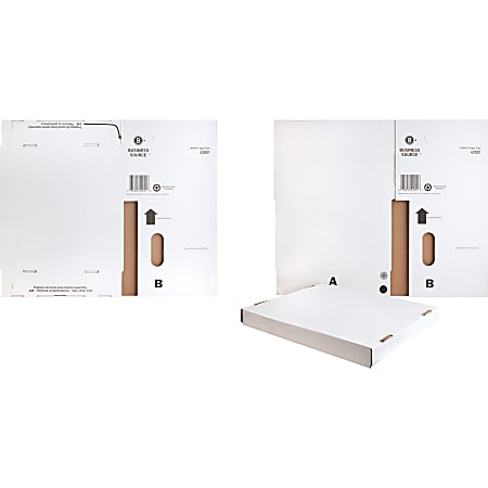 Business Source Economy Storage Box with Lid - External Dimensions: 12 Business Source Economy Storage Box with Lid - External Dimensions: 12