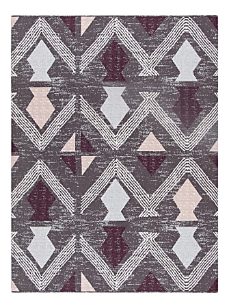 Anji Mountain Sardinia Rug’d Chair Mat, 1/4"H x 36”W x 48”D, Multicolor