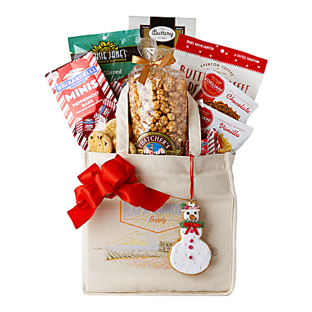 Napa Sonoma Supply Holiday Gift Treat Bag, Frosty