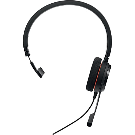 Jabra® Evolve 20 UC Mono Wired Over-The-Head Headphones